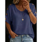 🎉 2026 Sale — Over 40,000 Sold!🌸Women's Casual Scoop Neck Top – Relaxed Fit, Solid Colors 👗