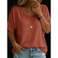 🎉 2026 Sale — Over 40,000 Sold!🌸Women's Casual Scoop Neck Top – Relaxed Fit, Solid Colors 👗