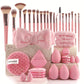 💄 LIMITED-TIME 50% OFF! ✨ All-in-One Makeup Brush & Sponge Set – Professional, Soft, Travel-Ready 🌟