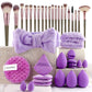 💄 LIMITED-TIME 50% OFF! ✨ All-in-One Makeup Brush & Sponge Set – Professional, Soft, Travel-Ready 🌟