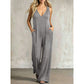 👗 LIMITED-TIME 50% OFF! ✨ Women's V-Neck Jumpsuit – Hooded, Wide Leg, Pockets ☀️