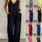 👗 LIMITED-TIME 50% OFF! ✨ Women's V-Neck Jumpsuit – Hooded, Wide Leg, Pockets ☀️