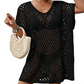 👒 LIMITED-TIME 50% OFF! ✨ Women's Woven Tunic – Openwork, Loose Fit, Beach Cover-Up ☀️
