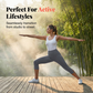 🧘‍♀️ LIMITED-TIME 50% OFF! ✨ Tummy Control Yoga Capris – Squat Proof, Side Slit, High-Rise 🌟