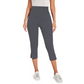 🧘‍♀️ LIMITED-TIME 50% OFF! ✨ Tummy Control Yoga Capris – Squat Proof, Side Slit, High-Rise 🌟