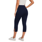 🧘‍♀️ LIMITED-TIME 50% OFF! ✨ Tummy Control Yoga Capris – Squat Proof, Side Slit, High-Rise 🌟