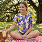 👚 LIMITED-TIME 50% OFF! ✨ Women's Casual Floral Shirt – Short Sleeve, Lightweight, Spring Ready 🌸