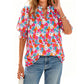 👚 LIMITED-TIME 50% OFF! ✨ Women's Casual Floral Shirt – Short Sleeve, Lightweight, Spring Ready 🌸