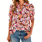 👚 LIMITED-TIME 50% OFF! ✨ Women's Casual Floral Shirt – Short Sleeve, Lightweight, Spring Ready 🌸