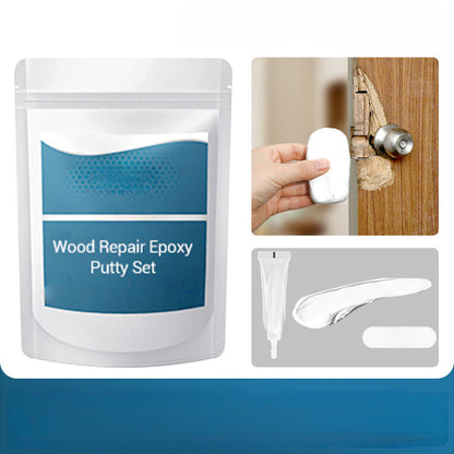 🪵 LIMITED-TIME 50% OFF! ✨ Wood Repair Epoxy Putty Set – High Strength, Moldable, Sands Smooth 🛠️