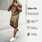 👕 LIMITED-TIME 50% OFF! ✨ Men's Printed 2-Piece Summer Set – Slim Fit, Breathable, Urban Style ☀️