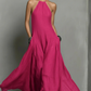 👗 LIMITED-TIME 50% OFF! ✨ Women's Halter Maxi Dress – Sleeveless, Pockets, Flowy Elegance 🌸