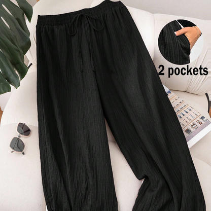 👖 LIMITED-TIME 50% OFF! ✨ Women's Breathable Loose Pants – Relaxed Fit, Lightweight, Casual Comfort ☀️