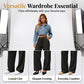 👖 LIMITED-TIME 50% OFF! ✨ Women's High Waist Wide-Leg Pants – Ribbed Knit, Drawstring, Comfy 🌸