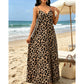 👗 LIMITED-TIME 50% OFF! ✨ Leopard Print Maxi Dress – V-Neck, Pockets, Flowy Summer Chic 🌿
