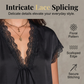 👚 LIMITED-TIME 50% OFF! ✨ Women's V-Neck Lace Top – Short Sleeve, Elegant, Day to Night 🌸