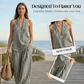 👗 LIMITED-TIME 50% OFF! ✨ Striped Halter Top & Pants Set – Chic, Flowy, Resort Ready 🌊