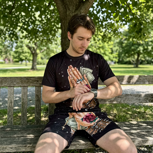 👕 LIMITED-TIME 50% OFF! ✨ Men's Graphic 2-Piece Set – Relaxed Fit, Breathable, Summer Ready ☀️