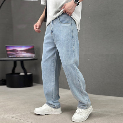👖 LIMITED-TIME 50% OFF! ✨ Men's Loose Fit Straight Leg Pants – Classic Pockets, Versatile, Comfortable 🧵