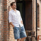 🩳 LIMITED-TIME 50% OFF! ✨ Men's Loose Denim Shorts – Cargo Pockets, Drawstring, High Street Style 🏙️