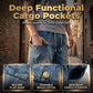 🩳 LIMITED-TIME 50% OFF! ✨ Men's Loose Denim Shorts – Cargo Pockets, Drawstring, High Street Style 🏙️