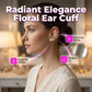 🌸 LIMITED-TIME 50% OFF! ✨ Vibrant Floral Crawler Earrings – Multicolor Rhinestone, Lightweight, Hypoallergenic 💎