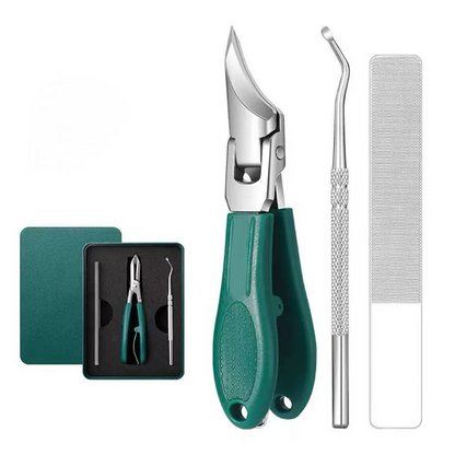 🦶 LIMITED‑TIME 50% OFF! ⚡ Heavy‑Duty 3‑Pcs Toenail Grooming Kit – Sharp, Ergonomic, Travel‑ready ✨