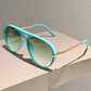 🕶️ 2026 Sale — Over 105,000 Sold!🔥 Women's Retro Double-Bridge Sunglasses