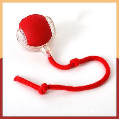 🐾 LIMITED-TIME 50% OFF! ✨ Smart Rolling Pet Ball – Auto-Move, Obstacle Avoidance, Rechargeable 🎾