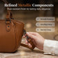 👜 LIMITED-TIME 50% OFF! ✨ Retro Boston Handbag – Pebbled Texture, Crossbody, Compact & Spacious 🎀