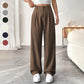 👖 LIMITED-TIME 50% OFF! ✨ Women's High Waist Wide-Leg Pants – Belt Loops, Hidden Zipper, Flowing Fit 🌟