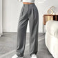 👖 LIMITED-TIME 50% OFF! ✨ Women's High Waist Wide-Leg Pants – Belt Loops, Hidden Zipper, Flowing Fit 🌟