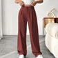 👖 LIMITED-TIME 50% OFF! ✨ Women's High Waist Wide-Leg Pants – Belt Loops, Hidden Zipper, Flowing Fit 🌟