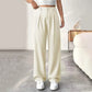 👖 LIMITED-TIME 50% OFF! ✨ Women's High Waist Wide-Leg Pants – Belt Loops, Hidden Zipper, Flowing Fit 🌟