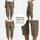 👖 LIMITED-TIME 50% OFF! 💥 Women's Relaxed Casual Cargo Capris – Utility Pockets, Breathable, Relaxed Fit ✨