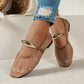 👡 LIMITED-TIME 50% OFF! ✨ Women's Mesh Mary Jane Flats – Breathable, Metallic Accent, Slip-On ☀️