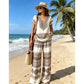 👗 LIMITED-TIME 50% OFF! ✨ Women's Printed Top & Pants Set – Boho Prints, Relaxed Fit, Vacation Ready 🌴