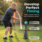 ⚾ LIMITED-TIME 50% OFF! 💥 Adjustable Baseball Hitting Trainer – Solo Practice, Portable, Ultra-Stable Base ✨