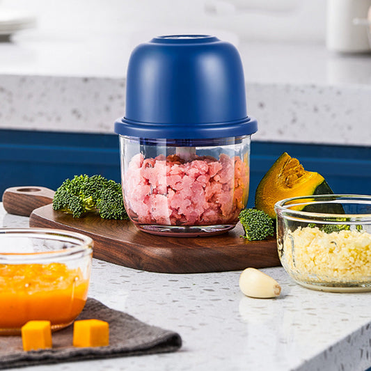 🔪 LIMITED-TIME 50% OFF! 💥 Cordless Mini Electric Food Chopper – USB Rechargeable, One-Touch, 3 Sharp Blades ✨