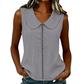👚 LIMITED-TIME 50% OFF! 💥 Women's Elegant Summer Lace Trim Blouse – Sleeveless, Breathable, Lace Splicing ✨
