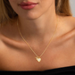 💎 LIMITED-TIME 50% OFF! 💥 Heart Shaped Letters Micro Pave Chain Necklace – Initial Pendant, Titanium Steel, Adjustable ✨
