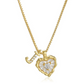 💎 LIMITED-TIME 50% OFF! 💥 Heart Shaped Letters Micro Pave Chain Necklace – Initial Pendant, Titanium Steel, Adjustable ✨