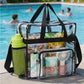 👜 LIMITED-TIME 50% OFF! 💥 Clear Tote Bag with Zipper – Stadium Approved, Spacious, Water-Resistant PVC ✨