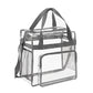👜 LIMITED-TIME 50% OFF! 💥 Clear Tote Bag with Zipper – Stadium Approved, Spacious, Water-Resistant PVC ✨
