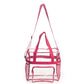 👜 LIMITED-TIME 50% OFF! 💥 Clear Tote Bag with Zipper – Stadium Approved, Spacious, Water-Resistant PVC ✨