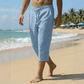 👖 LIMITED-TIME 50% OFF! 💥 Men's Casual Capri Pants with Drawstring Waist – Breathable, Ultra-Soft, Deep Pockets ✨