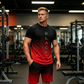 👕 LIMITED-TIME 50% OFF! 💥 Men's Gradient T-Shirt and Shorts Set – Coordinated, Breathable, Athletic Fit ✨