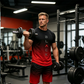👕 LIMITED-TIME 50% OFF! 💥 Men's Gradient T-Shirt and Shorts Set – Coordinated, Breathable, Athletic Fit ✨