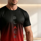 👕 LIMITED-TIME 50% OFF! 💥 Men's Gradient T-Shirt and Shorts Set – Coordinated, Breathable, Athletic Fit ✨