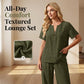 👕 LIMITED-TIME 50% OFF! 💥 Plus Size Women's Casual Long Sleeve Shirt & Loose Pants Set – Breathable, Crinkle Drape, Relaxed ✨